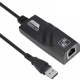 microware USB 3.0 male A to RJ45 female ethernet adapter, 10/100/1000Mbps Gigabit Lan Adapter-19