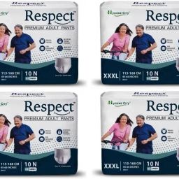 Premium Adult Pant - Triple Extra Large (10 Pieces) - ( Pack of 4 ) Adult Diapers - XXXL-image-90