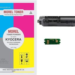 MOREL TONER CART WITH POWDER 375G&CHIP FOR KYOC TASKALFA TK1174 1178 2040 2540 PRINTER Black Ink Cartridge-image-37