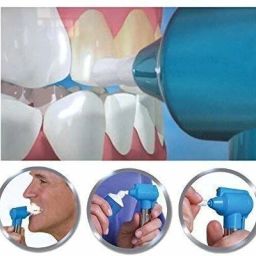 vvg traders NEW Tooth Polisher Whitener Stain Remover with LED Light Teether and Feeder image 4