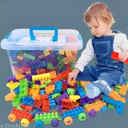 60+ Pcs Building Blocks Toy Set for Kids Creative & Intellectual Block Toys-image-4