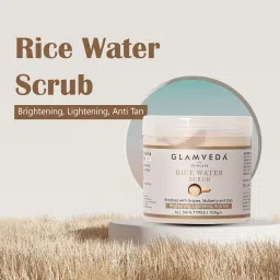Rice Water Face Scrub Enriched with Grapes & Mulbery For Anit Tan & Brightening Scrub-21