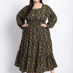 Women Maxi Multicolor Full Length Dress-image-28