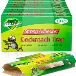 10pcs Sticky Cockroach Traps with Bait, Sticky Pest Control Trap NQ644 Insect Net-27