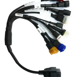 OBD-II (OBD2) 16 pin Smart Multi Pin 9 Types Converter Cable OBD Reader-16