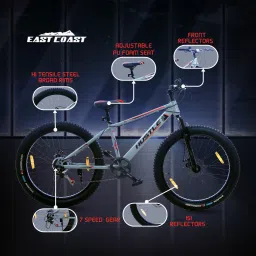 east coast Hustle With (7Speed) Sky Scraper 26 T (inch) Fat Tyre Cycle image 2