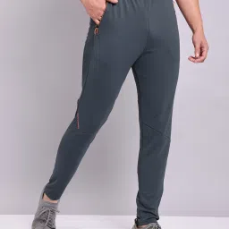 Men Solid Black Track Pants-image-51