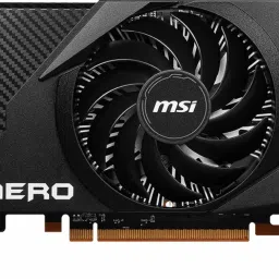 MSI RX 6400 AERO ITX 4G GDDR6 4 GB AMD Radeon Chipset 64 bit 2321 MHz Graphics Card-23