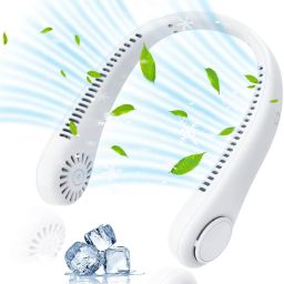 My Online Shoppy Sunfree Bladeless 3-Speed Portable, USB Powered, Neck Fan NF1MOS2 USB Fan-19