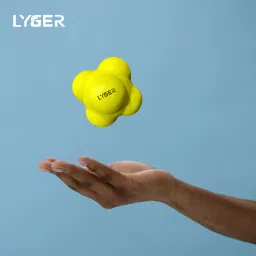 lyger Reaction Ball -Baseball and Softball for Agility Reflex, Coordination Training Throw Ball - Size: 3 image 3