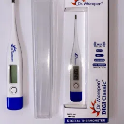 dr. morepen Glucometer and MT-110 Thermometer combo pack Glucometer image 4