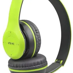 HIGH QUALITY Bluetooth Wireless Headphone with HD Sound Bass GREEN On the Ear Bluetooth Headset-25