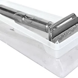 Double Edged Safety Razor Shaving Razor for Men.(Silver, Pack of 1), Men & Women-image-65