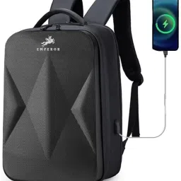 Large 32 L Backpack Exclusive Harshell Premium Quality with USB charging Port for men and women-image-39