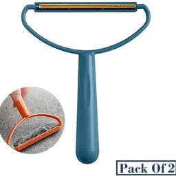 jantrex 2 Portable Fuzz Carpet Scraper Cat Dog Pet Fur Lint Hair Cleaner Removal Tool Lint Roller-picture-0