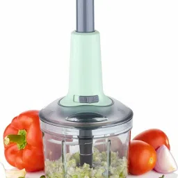 Hand Push Chopper 650 ML with 4 Stainless Steel Blades Vegetable & Fruit Chopper Vegetable & Fruit Chopper-23