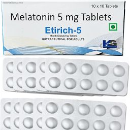Melatonin 5mg | Natural Sleeping aid pills for Deep Sleep | Non-Addictive-5