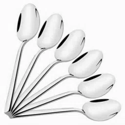Stainless Steel Table Spoon Set of 6 / Measuring Spoon Set (Pack of 6) Stainless Steel Table Spoon Set-image-24