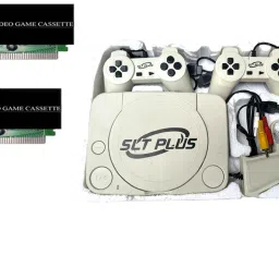 Clubics TV Classic Games 8bit Gaming Console 2 CASS with 10 meters long wire Attached NA GB with Contra, Super Mario Bros, F1 Race 40 to 50 games are different & others repeated-picture-48
