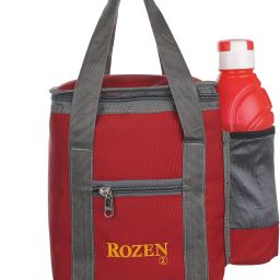Muitifunction Adjustable Lunch Tiffin Storage Travel Bag (Red) Waterproof Lunch Bag-image-60
