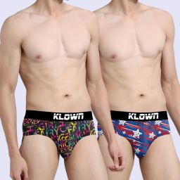 Pack of 2 Printed Men Brief-image-4