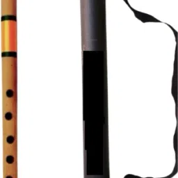 Flute G Tune Scale Bansuri 17 inch Size With Carry Bag For Beginners Bamboo Flute-33