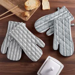 Grey Cotton Kitchen Linen Set-picture-44