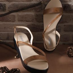 Roadster Brown Solid Wedges-38