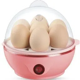 Electric Automatic Off 1 Layer Egg Boiler with Non Stick Frying pan Multipurpose Single Layer Handle Egg Boiler with Non Stick Fry pan Electric Egg Cooker-16