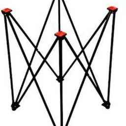 Premium Iron Easy Foldable Height Adjustable Carrom Stand Carrom Stand-picture-5