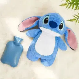 Cute Stitch Teddy Soft Hot Water Bag for Period Cramp Relief- 30 cm-picture-22