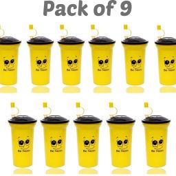 Birthday Return Gift Smiley Emoji Water Bottle Cum Sipper for Kids-image-83