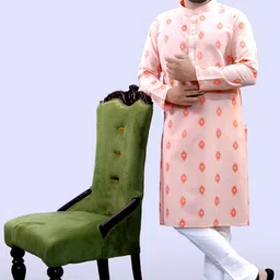 tibra collection Men Cotton Blend Kurta Pyjama Set-picture-10