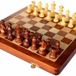 maganatic chess board(10*10*1 )inch 7.62 cm Chess Board-1