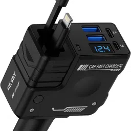 100 W Qualcomm 3.0 Turbo Car Charger-image-10