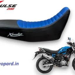 X PULSE 200 4V PRO & X PULSE 200 4V 10 mm rubber foam soft touch Single Bike Seat Cover For Hero NA-image-77