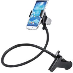 Casa Tech New Trending Lazy Stand Bracket Mobile Phone Stand Flexible Bed Desktop Bracket Mount Stand, Desk - Table Color - Black Mobile Holder Single Gimbal for Mobile-1