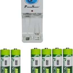 Power Smart Fast Charging Unit PS325 Combo With 2Set 2100mahx4 And 2100mahx2 AA CellsCamera Battery Charger-picture-41