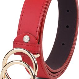 dressberry Women Formal, Casual, Evening, Party Red Artificial Leather Belt-picture-17