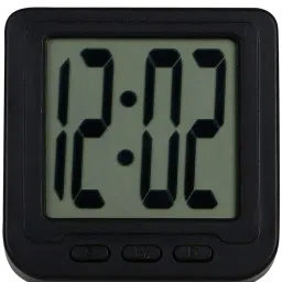 Digital Black Clock-7