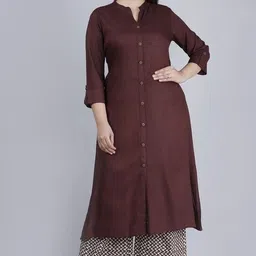 mauka Women Viscose Rayon Kurta Palazzo Set-picture-45