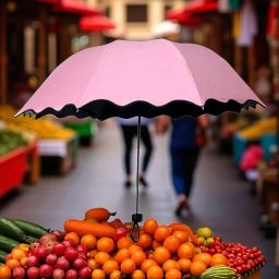 Travel Compact Magic Umbrella 3 Fold Umbrella for Girls, Women_098804 Umbrella-image-107