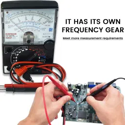 gilhot Analogue multimeter with buzzer and light for accurate and precise information Analog Multimeter image 5