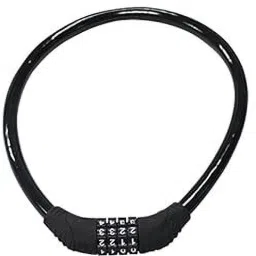 Anti-Theft Alloy Chain Lock, Black, Pin Tumbler, Chain Lock Bicycle Lock-picture-24