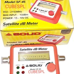 Satellite DB Meter SOLID SF-45 Satellite Finder DB Meter Satelite Meter Dish Gain Magnetic Electronic Level-16
