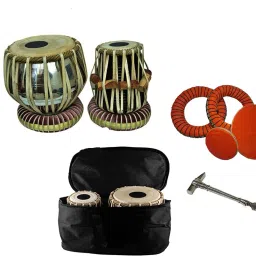 MM.Tabla Set Steel Bayan Shisham Wood Dayan with Bag Tabla-image-10