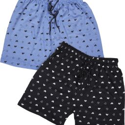 Pack of 2 Printed Women Multicolor Regular Shorts-image-83