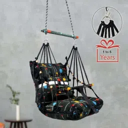 Cotton Swing Chair for Kids Baby's Children Folding and Washable 1-5 Years Swings-image-83