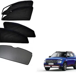 auto addict Side Window, Rear Window Sun Shade For Hyundai Venue-picture-11