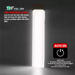 firstlike 40 Led 2 Long Tube Light with Auto On Feature Rechargeable 7 hrs Lantern Emergency Light image 5